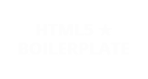 HTML5 Boilerplate